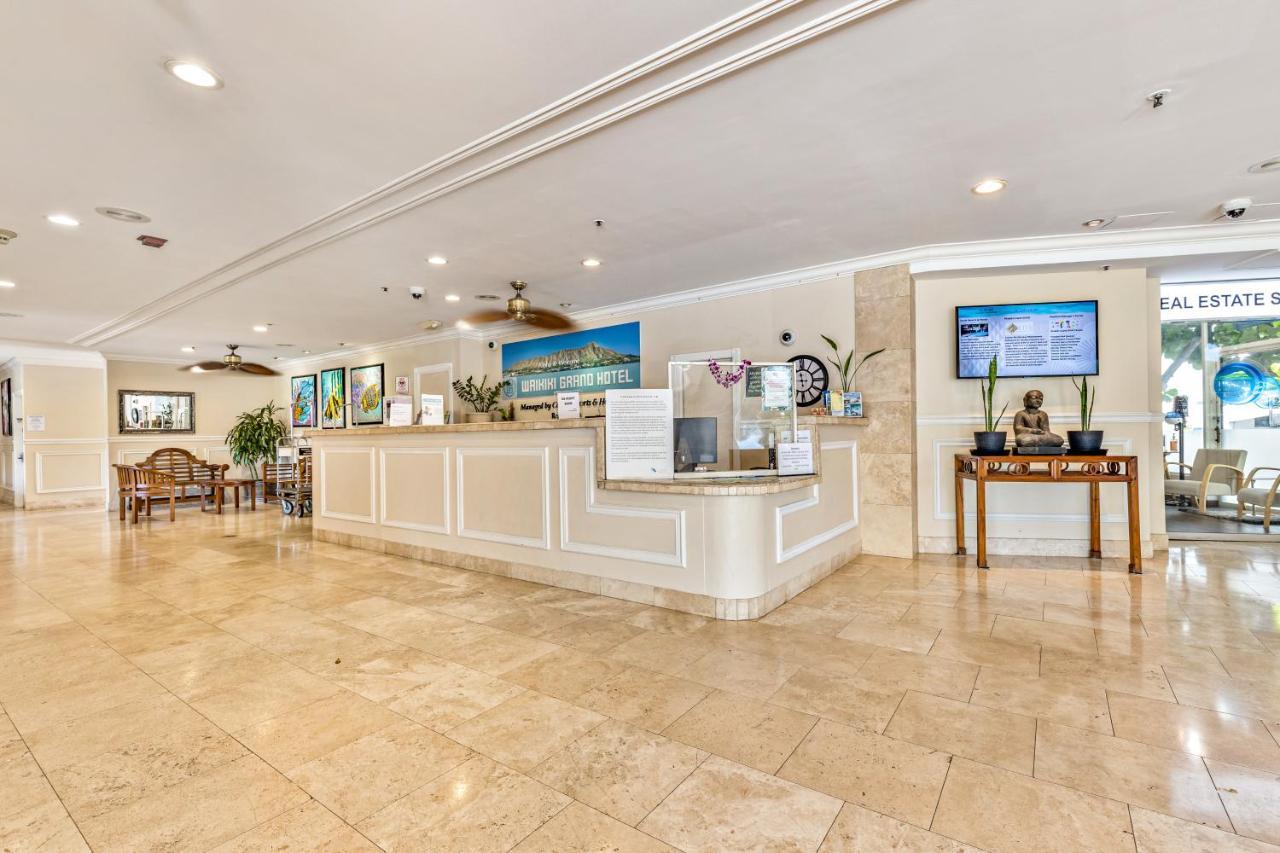 Inviting Waikiki Grand Hotel Room One Block To Beach! Honolulu Exterior photo