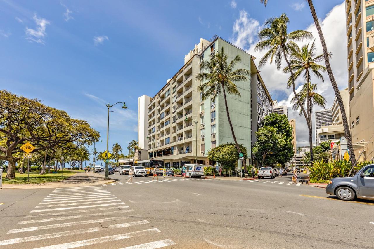 Inviting Waikiki Grand Hotel Room One Block To Beach! Honolulu Exterior photo